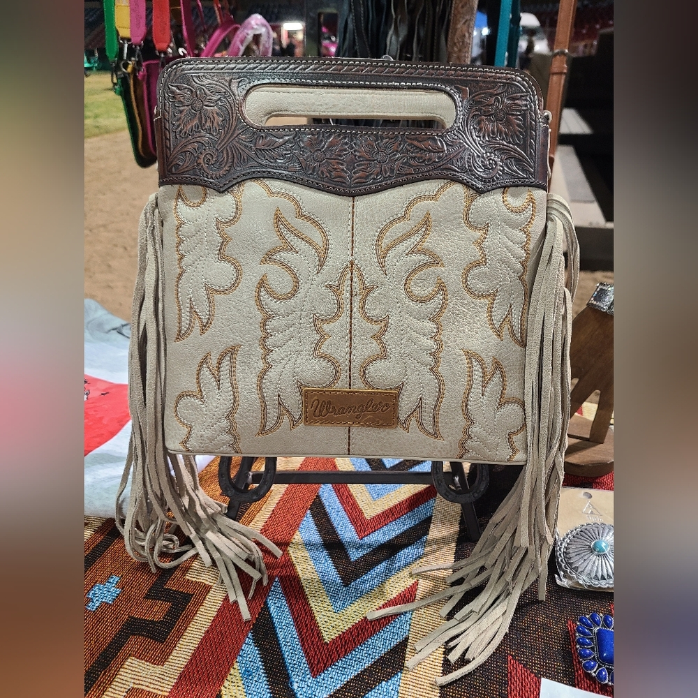 Wrangler Bootstitch Fringe Bag